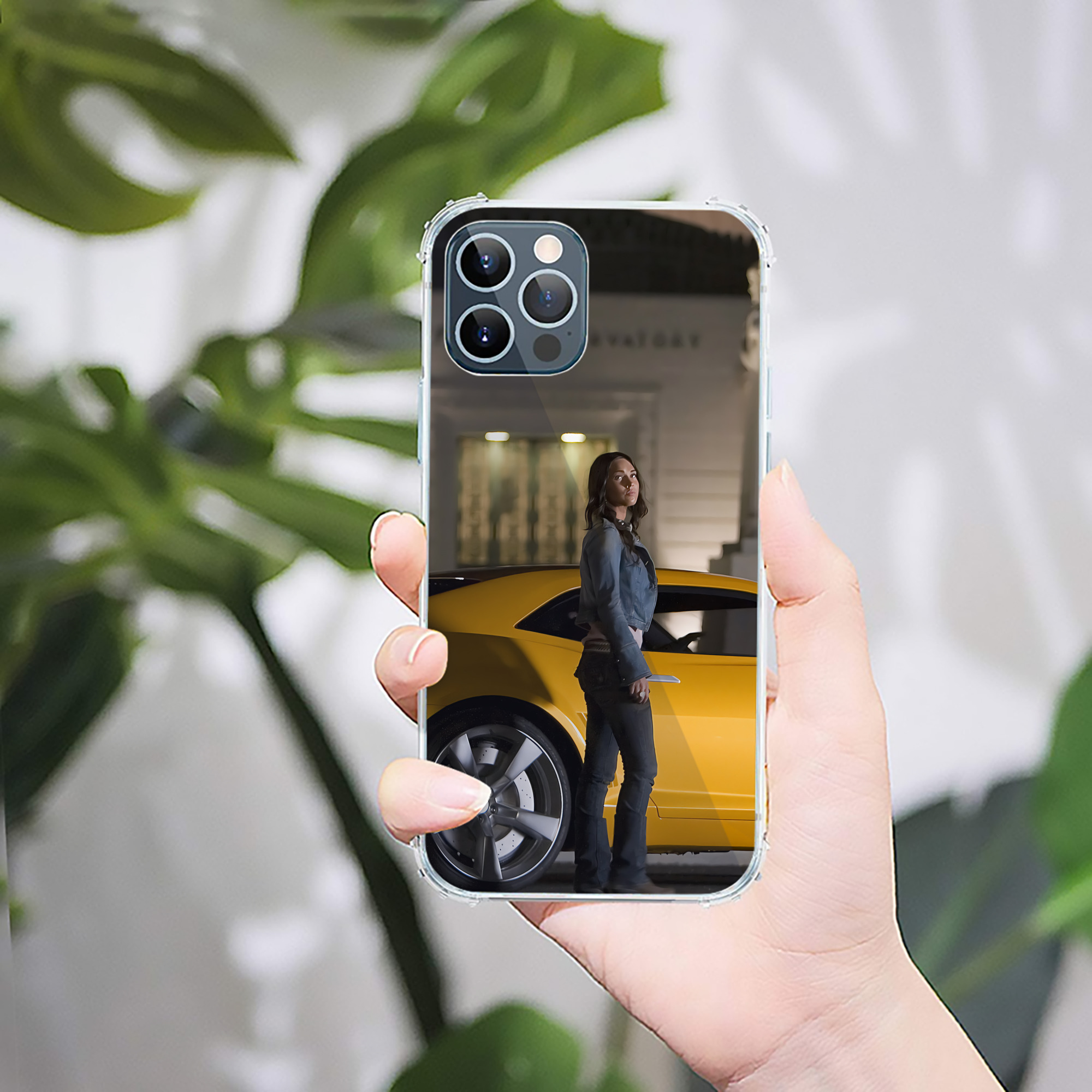 （画像用） Transformers トランスフォーマー 【iPhone 12シリーズ対応】透明スマホケース（クリアソフトケース）